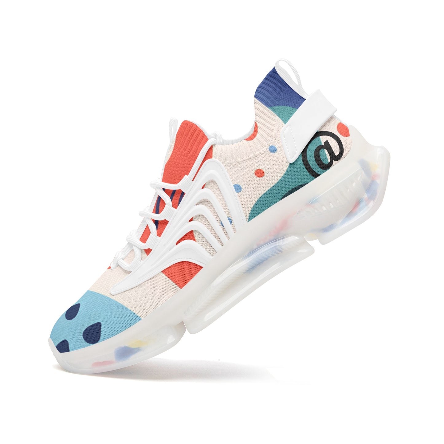 @ Multicolored Unisex Low Top Mesh Sneakers