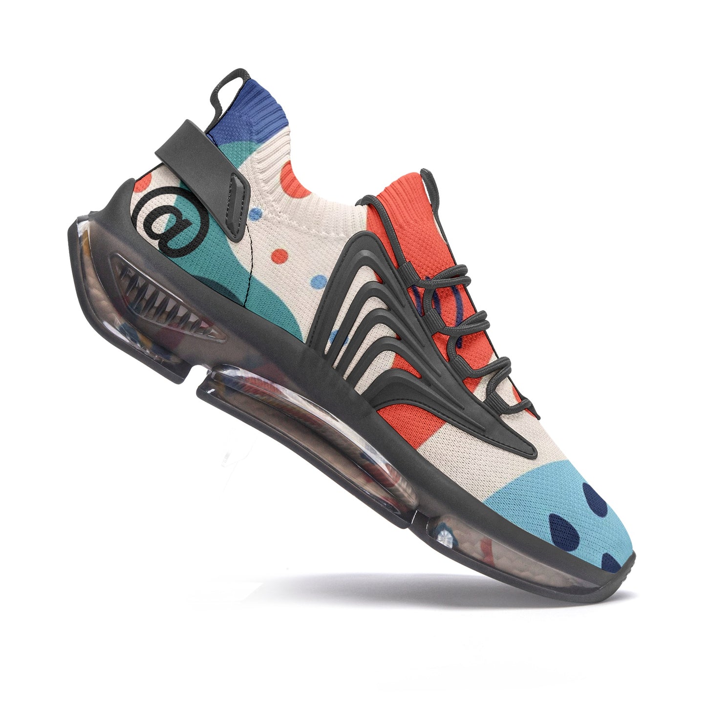 @ Multicolored Unisex Low Top Mesh Sneakers