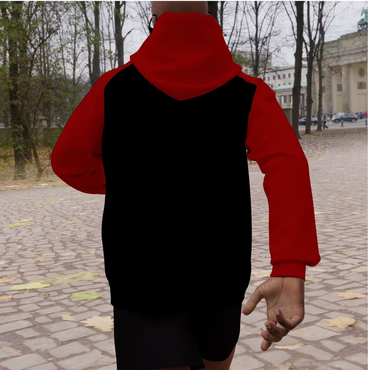 Men's Heavy Fleece Raglan Hoodie