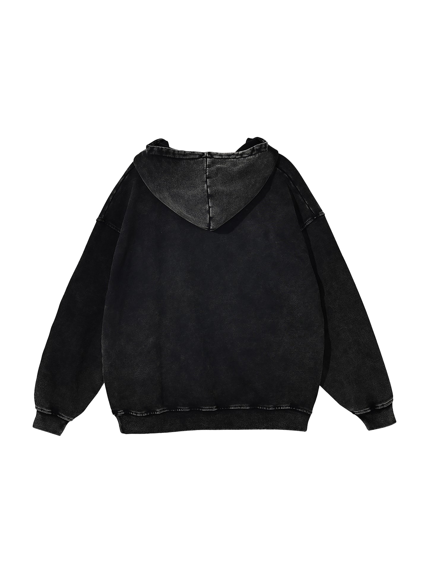 Acid Wash Oversize Hoodie - All Dogs