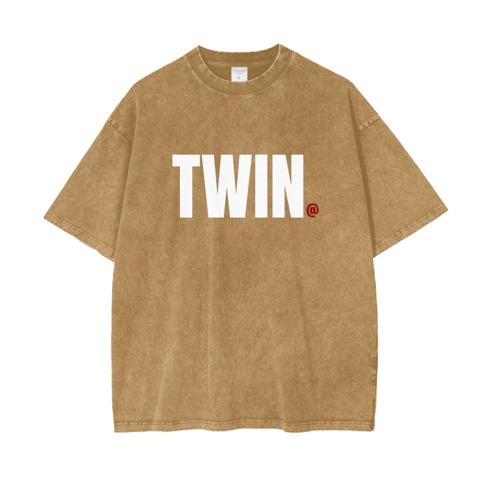 @ Oversize Snow Washed T-Shirt | TWIN