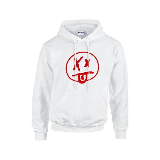 Pill-Resistant Air Jet Yarn Unisex Hoodie | Red Pepper