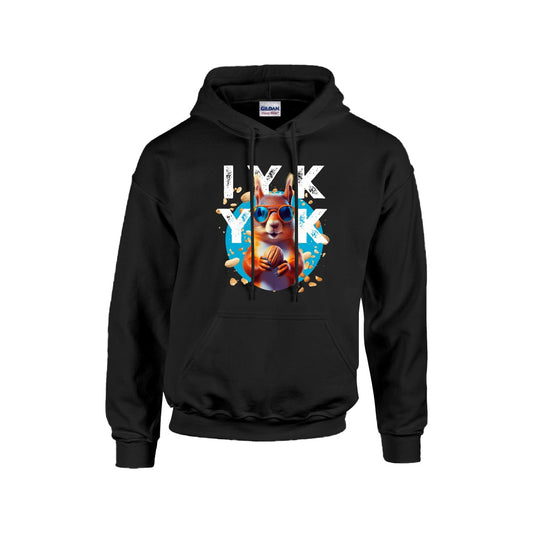 Exclusive "IYKYK" Hoodie Made with Pill-Resistant Air Jet Yarn for Durability and Softness