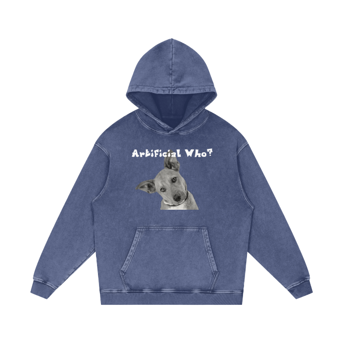 Acid Wash Oversize Hoodie | Artificial Who?