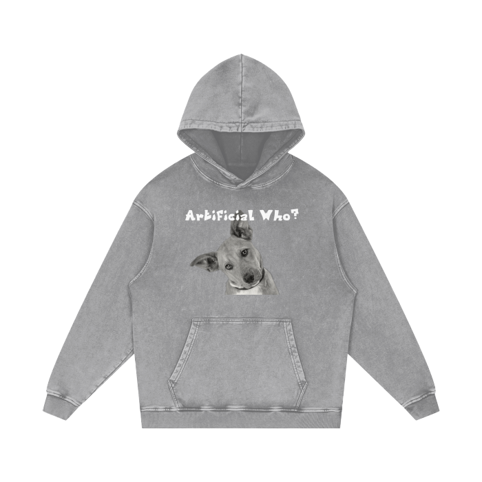 Acid Wash Oversize Hoodie | Artificial Who?