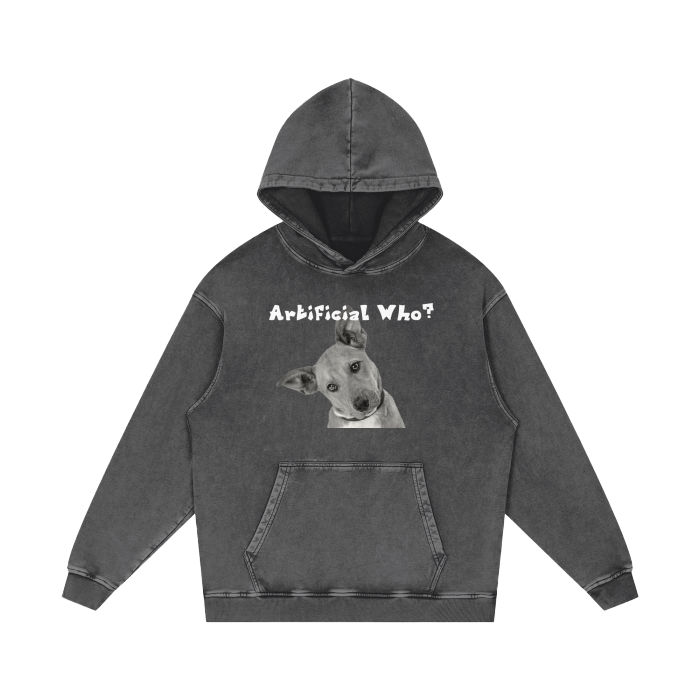 Acid Wash Oversize Hoodie | Artificial Who?