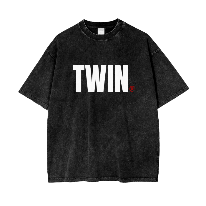 @ Oversize Snow Washed T-Shirt | TWIN