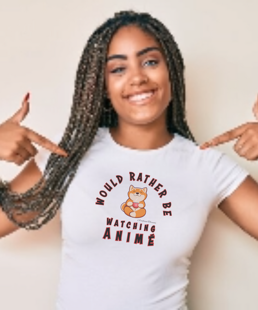 Rather Be Watching Anime Tshirt