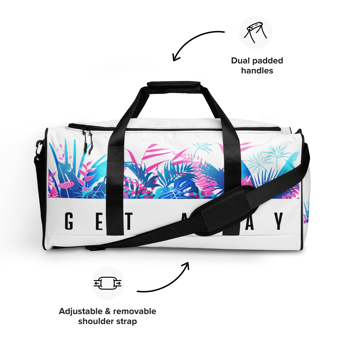 NO REALLY, GET AWAY - Duffle bag