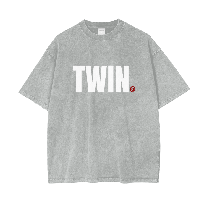 @ Oversize Snow Washed T-Shirt | TWIN