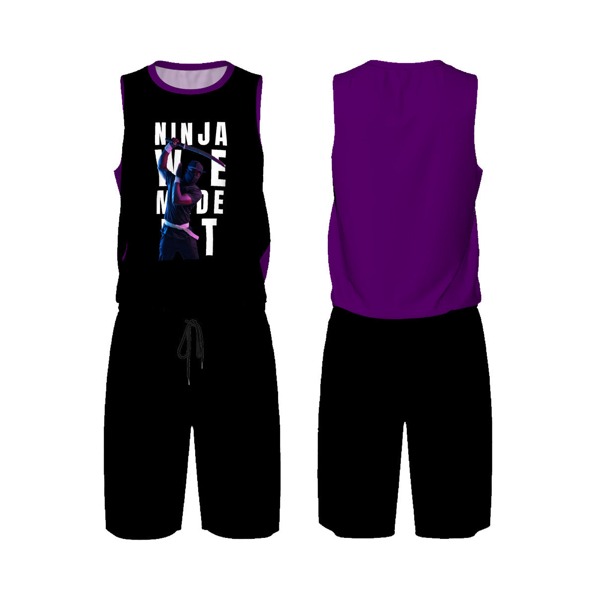 Ninja We Made It | Men’s Basketball Uniform Jersey Set